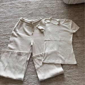 Zara ribbed loungewear